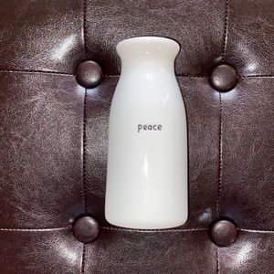 Small Neutral Peace Canister Jar